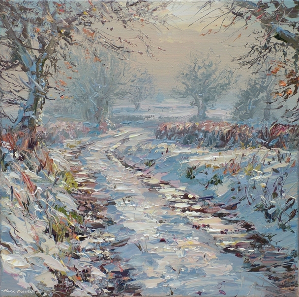 Mark Preston - winter's morning, brailsford